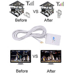 28dBi 4G 안테나 CRC9 수 커넥터 4G LTE FDD/TDD 라우터용, CRC9 수