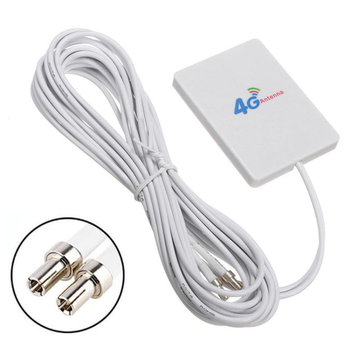 TS9 수컷 커넥터가 있는 28dBi 4G 안테나, 4G LTE FDD/TDD 라우터용, TS9 수컷