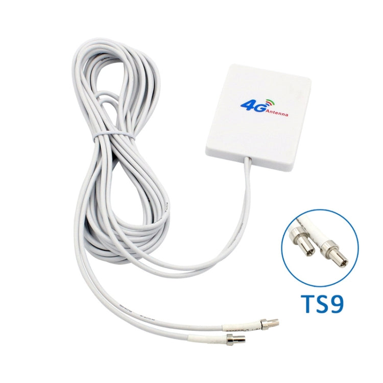 TS9 수컷 커넥터가 있는 28dBi 4G 안테나, 4G LTE FDD/TDD 라우터용, TS9 수컷