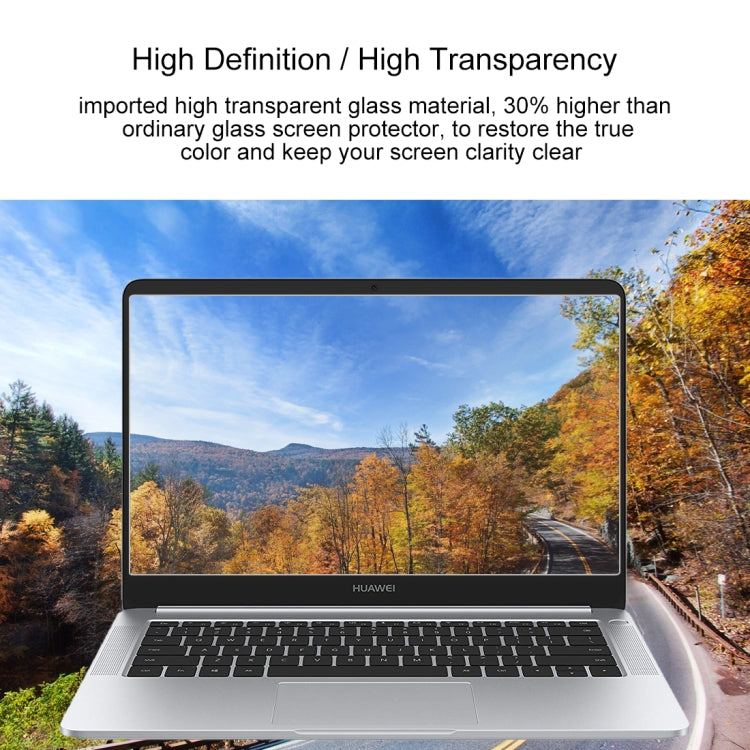 9H 노트북 화면 강화유리 보호필름 Huawei MateBook 14인치용, MateBook 14인치용