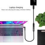 USB-C / 타입-C에서 4.0 x 1.7mm 전원 어댑터 충전 케이블, 4.0 x 1.7mm