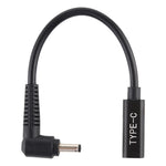 USB-C / Type-C to 4.0 x 1.35mm 전원 어댑터 충전 케이블, 4.0 x 1.35mm