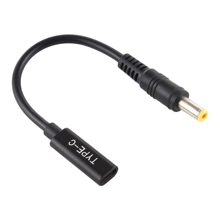 DP USB-C / 타입-C에서 5.5 x 2.5mm 전원 어댑터 충전 케이블, 5.5 x 2.5mm