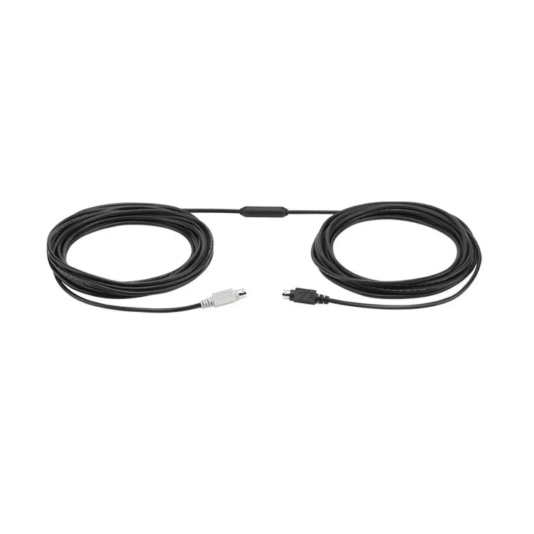 Logitech CC3500 Connect 스피커 마이크 허브 카메라 DIN 포트 연장 케이블, 케이블 길이: 10m, 10m
