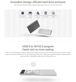 ORICO 2518S3 USB3.0 외장 하드 디스크 박스 저장 케이스 7mm & 9.5mm 2.5인치 SATA HDD / SSD용