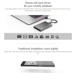 ORICO 2518S3 USB3.0 외장 하드 디스크 박스 저장 케이스 7mm & 9.5mm 2.5인치 SATA HDD / SSD용