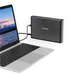 ORICO 7688C3 8TB 3.5인치 USB-C / 타입-C 모바일 HDD 인클로저 분리형 베이스 포함, 케이블 길이: 1m