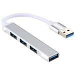A-809 4 x USB 3.0 to USB 3.0 알루미늄 합금 허브 어댑터, A-809