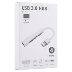 A-809 4 x USB 3.0 to USB 3.0 알루미늄 합금 허브 어댑터, A-809