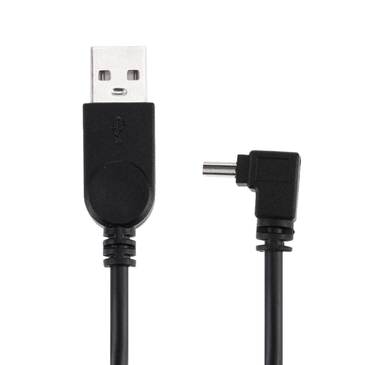 90도 각도 엘보 미니 USB-USB 데이터/충전 케이블, 길이: 28cm, 엘보 각도 미니 USB