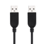 2 in 1 USB 2.0 수-2 듀얼 USB 수 케이블 컴퓨터/노트북용, 길이: 50cm, USB 2.0 AM에서 2 USB 2.0 AM