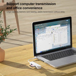 4 in 1 MS + SD + TF + USB2.0 다기능 카드 리더기 타입-C 기기용, 타입-C