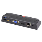 Zero Client R1 Mini PC, CORTEX QUAD A9 Quad Core up to 1.6GHz, RAM: 1GB, ROM: 8GB, Support HDMI, VGA, RJ45, SPK, Wired Version