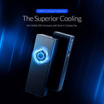 ORICO M2PVC3-G20-GY-BP USB3.2 20Gbps M.2 NVMe SSD 인클로저, M2PVC3-G20-GY-BP