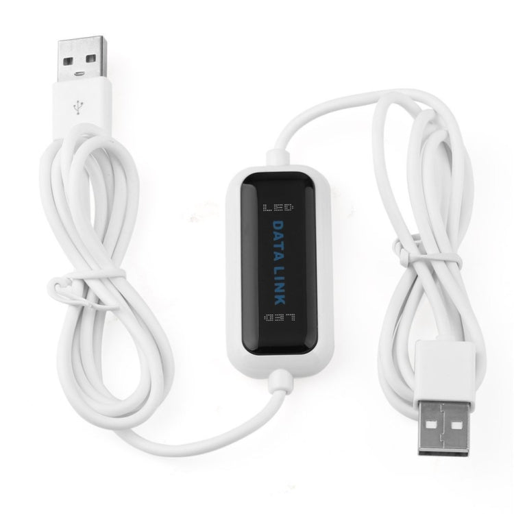 고속 USB PC to PC 온라인 데이터 공유 링크 네트워크 직접 파일 전송 브리지 케이블, 길이: 1.75m