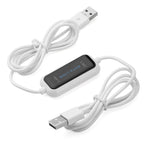 고속 USB PC to PC 온라인 데이터 공유 링크 네트워크 직접 파일 전송 브리지 케이블, 길이: 1.75m