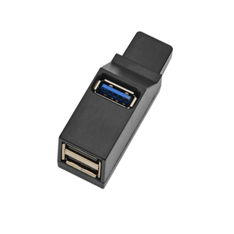 휴대용 미니 2 x USB 2.0 + 1 x USB 3.0 허브 스트랩 포함, USB 3.0