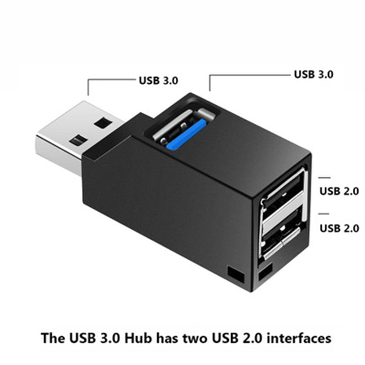 휴대용 미니 2 x USB 2.0 + 1 x USB 3.0 허브 스트랩 포함, USB 3.0