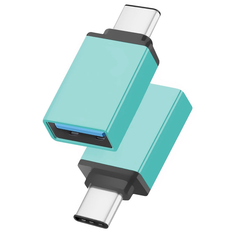 알루미늄 합금 USB-C / Type-C 3.1 수컷 to USB 3.0 암컷 데이터 / 충전 어댑터