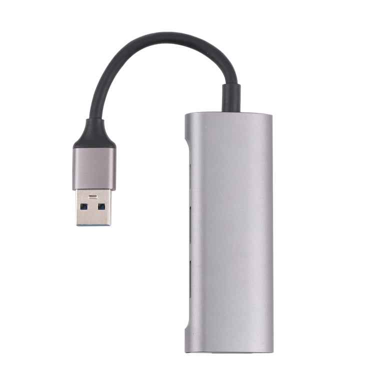 U-811 4 in 1 USB 3.0 to 3 USB 3.0 + USB-C / 타입-C 포트 허브 도킹 스테이션, U-811