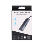 U-811 4 in 1 USB 3.0 to 3 USB 3.0 + USB-C / 타입-C 포트 허브 도킹 스테이션, U-811