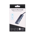 T-811 4 in 1 USB-C / 타입-C to 3 USB 3.0 + USB-C / 타입-C 포트 허브 도킹 스테이션, T-811