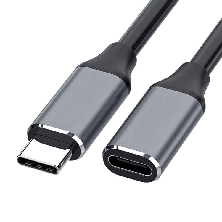 USB-C / Type-C 수컷에서 USB-C / Type-C 암컷 어댑터 케이블, 케이블 길이: 1m, 1m