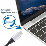 4K 60Hz Type-C / USB-C 수컷에서 DP 수컷 어댑터 케이블, 길이: 1.8m, DP 수컷