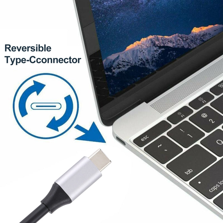 4K 60Hz Type-C / USB-C 수컷에서 DP 수컷 어댑터 케이블, 길이: 1.8m, DP 수컷