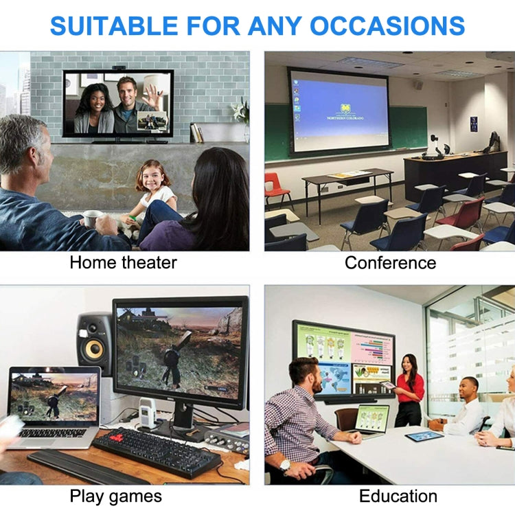 4K 60Hz Type-C / USB-C 수컷에서 DP 수컷 어댑터 케이블, 길이: 1.8m, DP 수컷