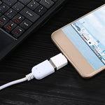 마이크로 USB to USB OTG 어댑터