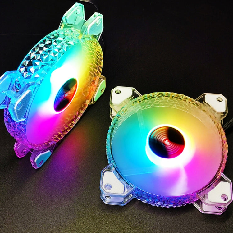 COOLMOON RGB 쿨링 팬 120mm PWM 6PIN S1 ARGB 팬, CM-S1
