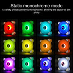 COOLMOON RGB 쿨링 팬 120mm PWM 6PIN S1 ARGB 팬, CM-S1