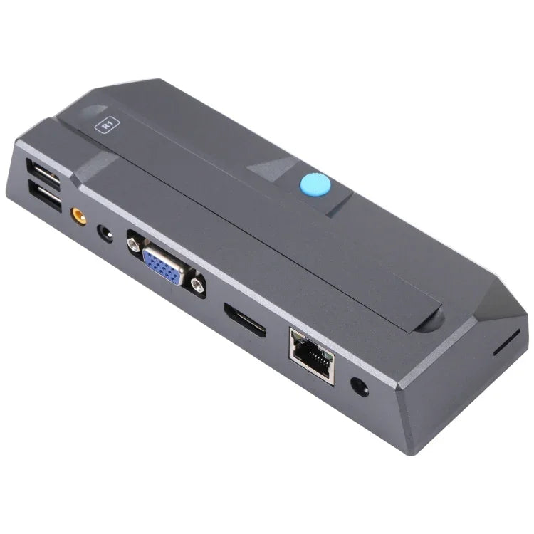 제로 클라이언트 R1W 미니 PC, CORTEX 쿼드 A9 쿼드코어 최대 1.6GHz, RAM: 1GB, ROM: 8GB, WiFi 지원, HDMI, VGA, RJ45, SPK, WiFi 버전