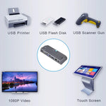제로 클라이언트 R1W 미니 PC, CORTEX 쿼드 A9 쿼드코어 최대 1.6GHz, RAM: 1GB, ROM: 8GB, WiFi 지원, HDMI, VGA, RJ45, SPK, WiFi 버전