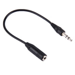 3.5mm 수-2.5mm 암 변환 케이블, 길이: 25cm, 길이: 25cm