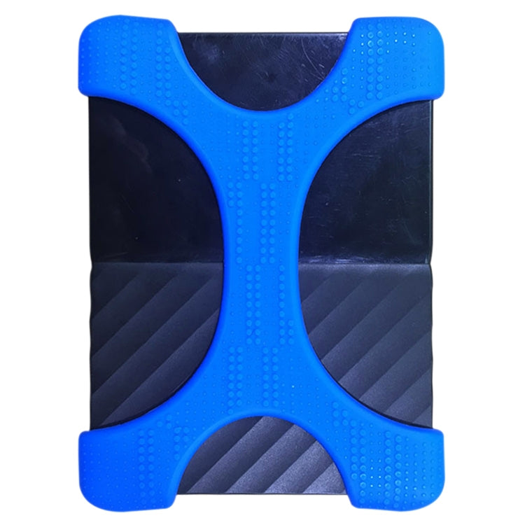 X Type 2.5 inch Portable Hard Drive Silicone Case for 2TB-4TB WD & SEAGATE & Toshiba Portable Hard Drive, without Hole