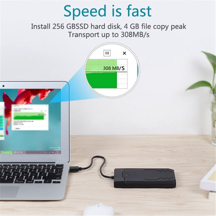 UNITEK SATA 2.5인치 USB 3.0 인터페이스 HDD 인클로저, 길이: 30cm, SATA USB 3.0 인터페이스, 길이: 30cm