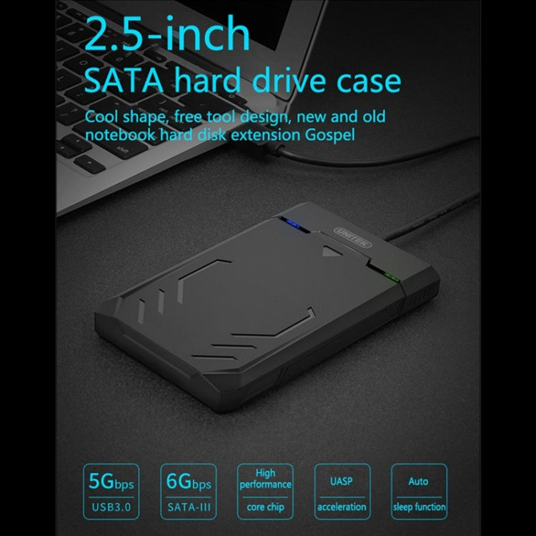 UNITEK SATA 2.5인치 USB 3.0 인터페이스 HDD 인클로저, 길이: 30cm, SATA USB 3.0 인터페이스, 길이: 30cm