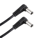 30cm 5A 5.5 x 2.1mm 수-수 엘보 DC 전원 플러그 케이블, DC 12-24V