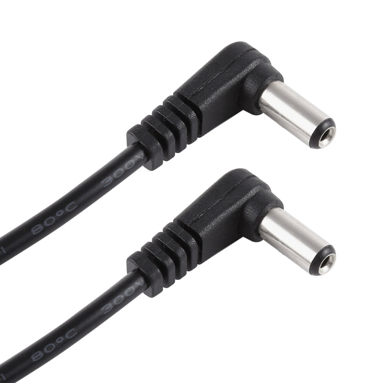 30cm 5A 5.5 x 2.1mm 수-수 엘보 DC 전원 플러그 케이블, DC 12-24V
