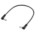 30cm 5A 5.5 x 2.1mm 수-수 엘보 DC 전원 플러그 케이블, DC 12-24V
