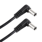 30cm 5A 5.5 x 2.1mm 수-수 엘보 DC 전원 플러그 케이블, DC 12-24V