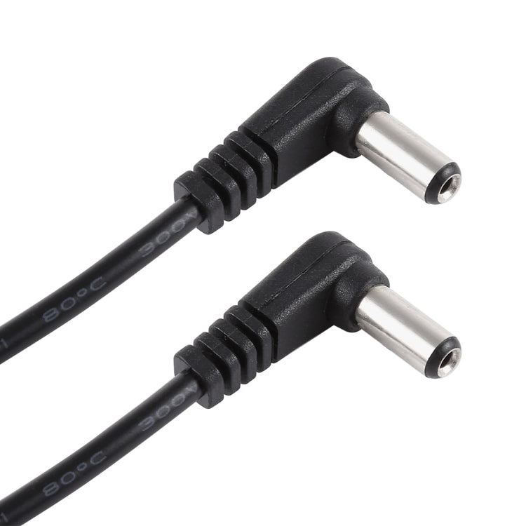 30cm 5A 5.5 x 2.1mm 수-수 엘보 DC 전원 플러그 케이블, DC 12-24V