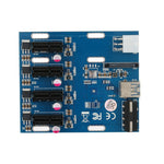 PCI-E to PCI-E 변환 카드 1 to 4 1 X 익스프레스 카드 4포트 PCI-E 슬롯