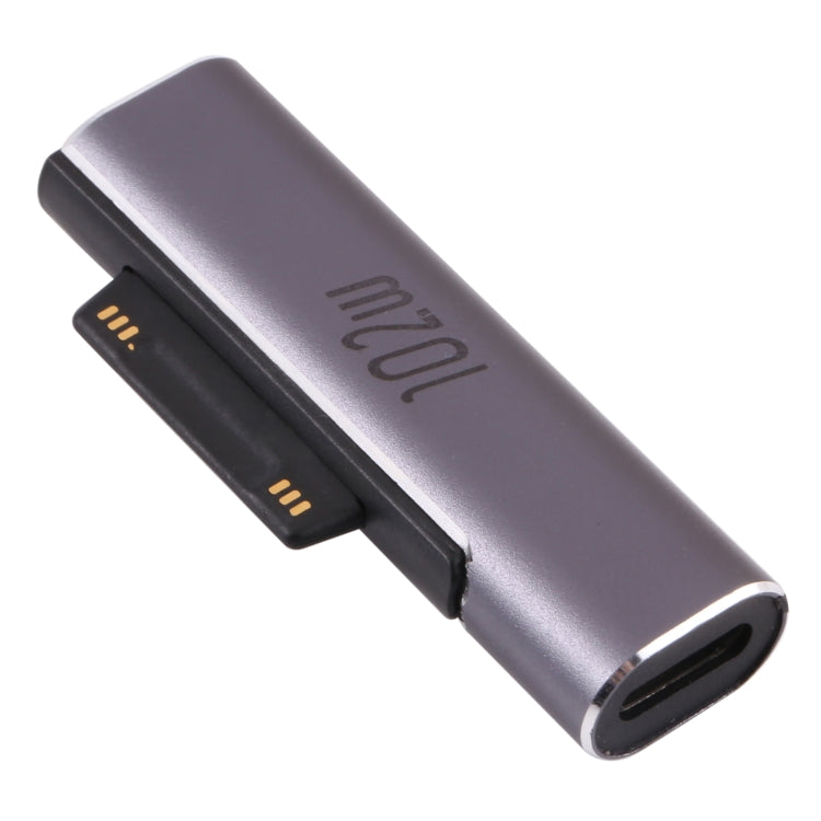 102W USB-C / 타입-C 암컷 충전 어댑터 Microsoft Surface Pro 3 / 4 / 5 / 6 / 7 / Surface Go용