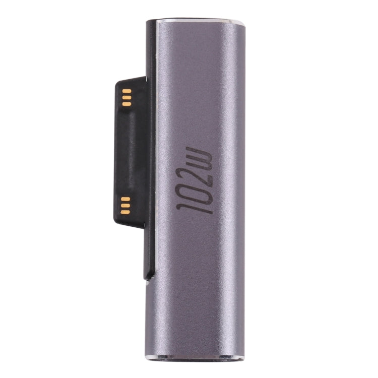 102W USB-C / 타입-C 암컷 충전 어댑터 Microsoft Surface Pro 3 / 4 / 5 / 6 / 7 / Surface Go용
