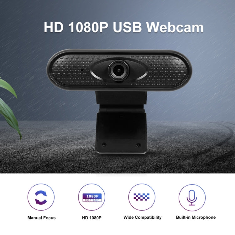 HD 1080P USB 카메라 웹캠, 마이크 포함, 1080P