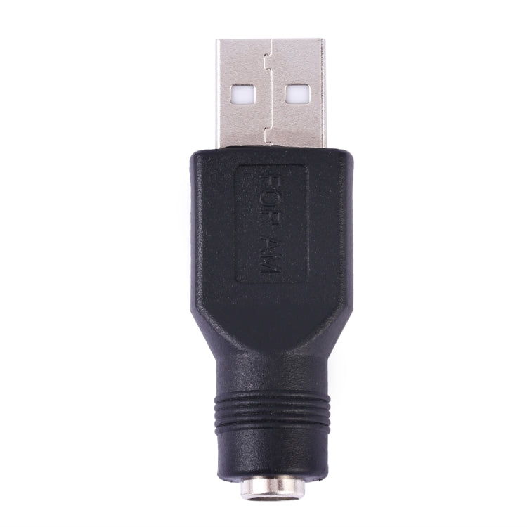 USB 수컷 to 5.5 x 2.1mm 암컷 플러그 어댑터 커넥터, USB 수컷 to 5.5 x 2.1mm