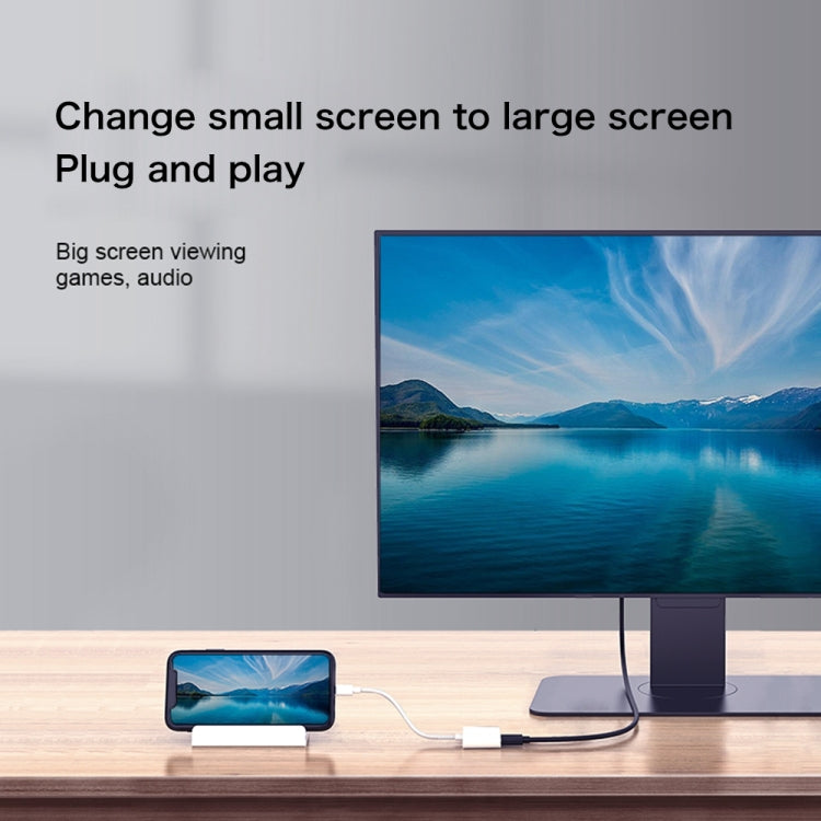 7565M 8핀 to 2K HDMI + 8핀 포트 HD 비디오 컨버터, 7565M